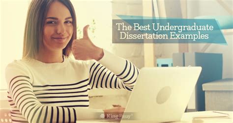 undergraduate dissertation examples  education