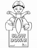 Coloring Pages Signs Printable Traffic Sign Safety Stop Sheets Light Street Drawing Bicycle Aid First Getdrawings Getcolorings Kids Clipart Comments sketch template