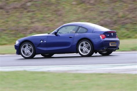 doh s interlagos blue m coupe on the track at bedford u k bmw z4