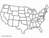 Coloring Usa Map Getdrawings Pages sketch template