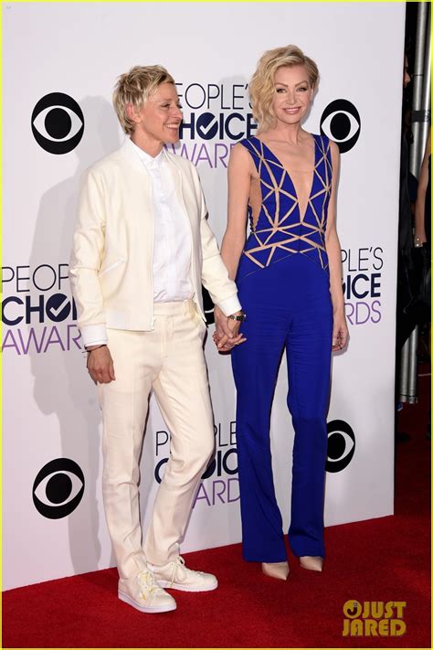 Ellen Degeneres And Portia De Rossi Hold Hands At The People S Choice