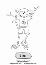 Tim Colouring Pages sketch template