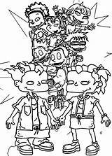 Coloring Pages Rugrats Grown Choose Board Sheets sketch template