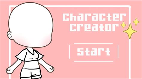 Character Creator Gacha Life Youtube