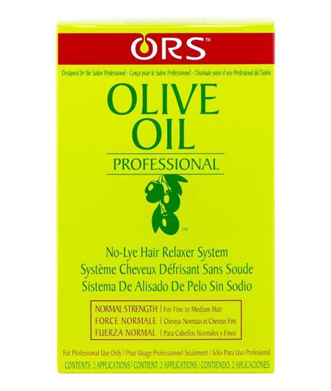 ors olive oil professional  lye relaxer system afro caribbean