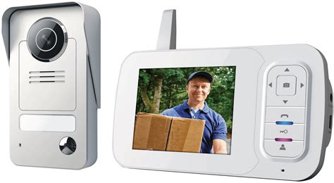 vd  wireless portable video door intercom system  reichelt elektronik