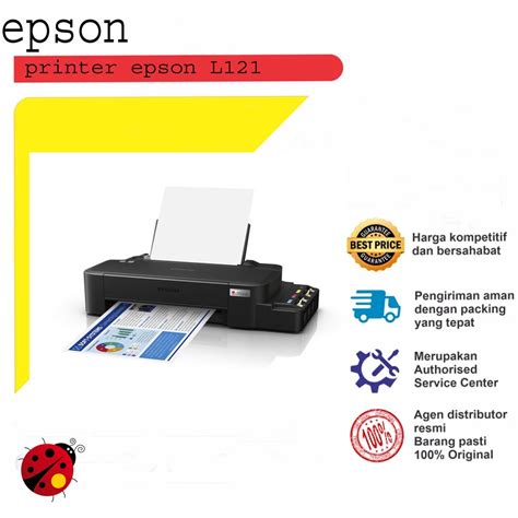 jual epson printer l121 hitam print warna infus modif inktank pabrik
