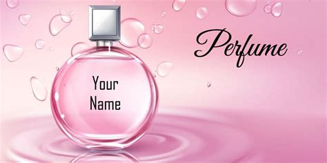 perfume label