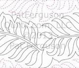 Pantograph Fern Pat sketch template