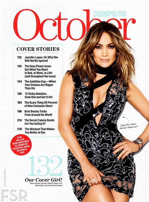 Jennifer Lopez Cosmopolitan Usa Magazine October 2013