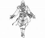 Creed Ezio Xcolorings sketch template