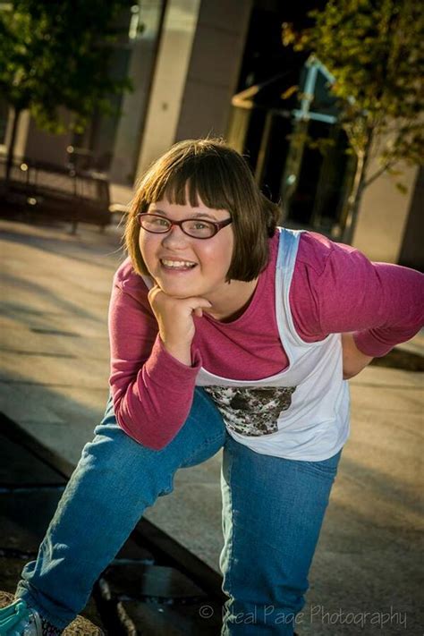 this adorable teenage girl with down syndrome just became