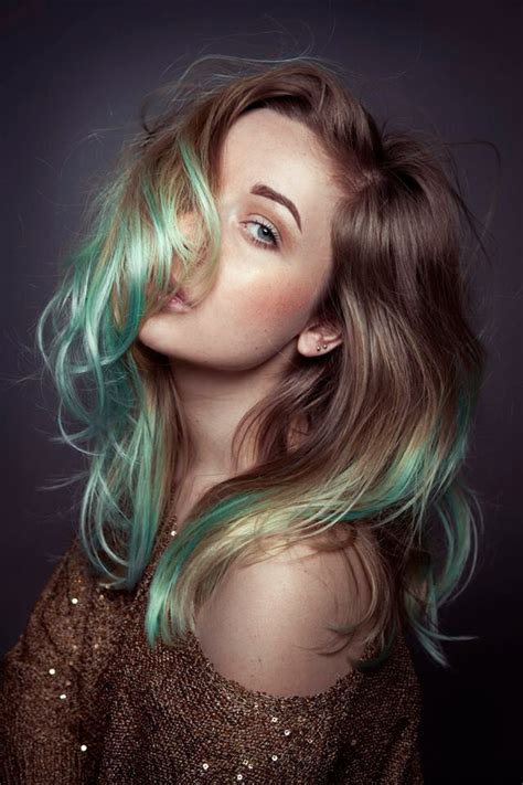 popular green hair color ideas trending