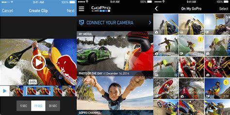 gopro app  iphone ipad  smart editing feature  create share clips tomac