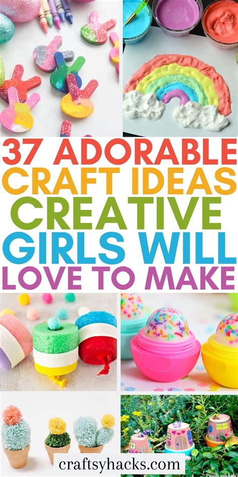 cute crafts  girls    craftsy hacks