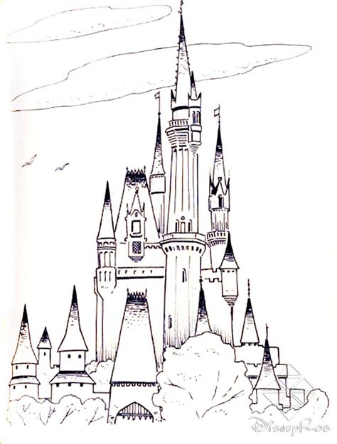 disney princess castle coloring pages bubakidscom