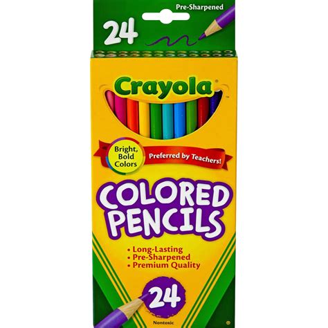 crayola  ct colored pencils assorted colorsdiscontinued