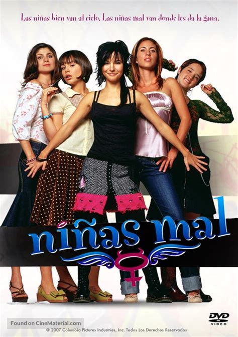 Niñas Mal 2007 Mexican Movie Cover