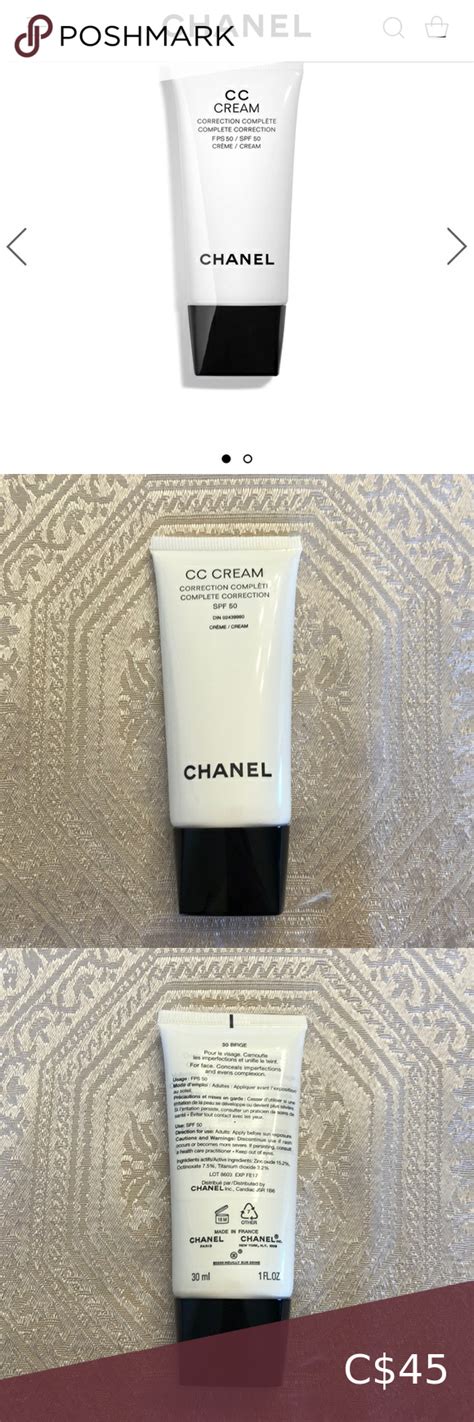 chanel cc cream  beige chanel makeup foundation cc cream chanel