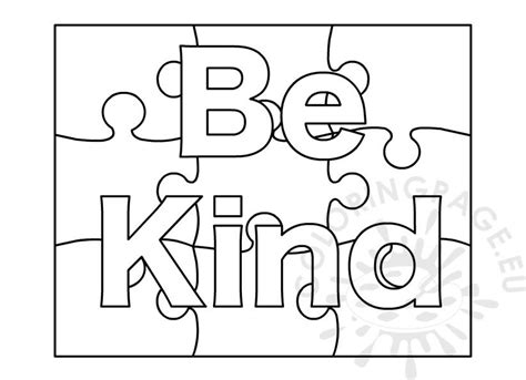 kind word coloring page coloring page