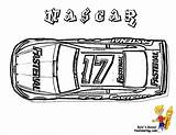 Coloring Pages Race Car Track Nascar Popular sketch template