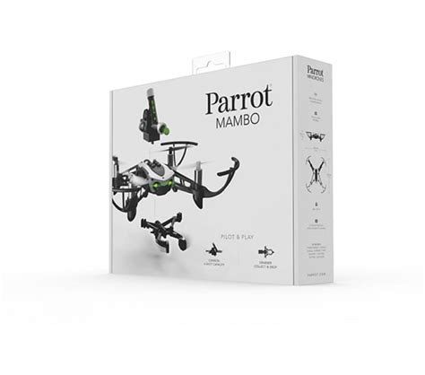 mambo minidrone parrot  tweezers  cannon