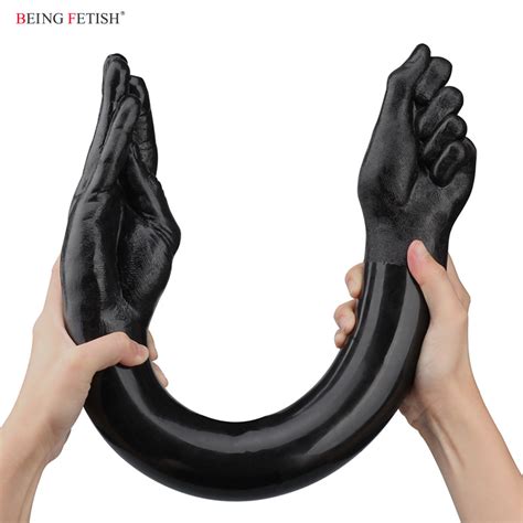 Double Ended Hand Shaped Dildo Toy For Fisting Anal Sex Buy Anal
