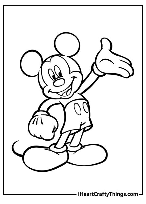 mickey mouse printable coloring pages kinosvalka