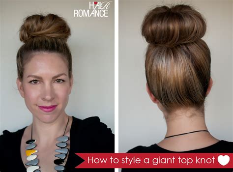 beautygen   style  giant top knot   dont   lot  hair