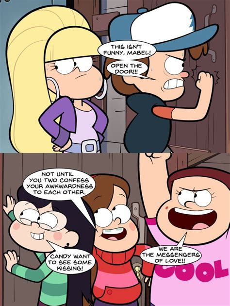 trapped with a girl by greatlucario dipifica gravity falls comics gravity falls anime
