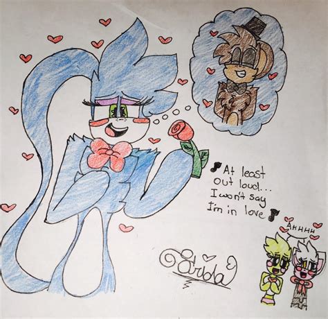 Fnaf Toy Bonnie Won T Say She S In Love By Epicz55 On