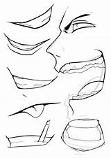 Mouth Anime Draw Manga Drawing Mouths Boy Drawings Sketches Male Boca Sketch Simple Face Deviantart Easy Google Boys Style Man sketch template