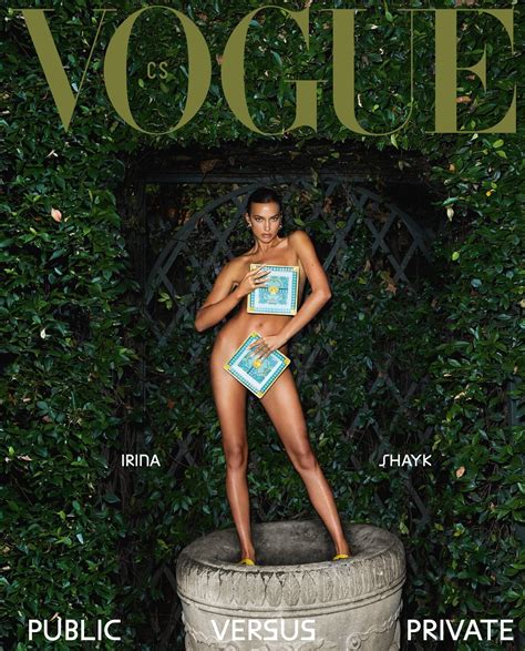 Irina Shayk Nude In Donatella Versace S Garden 9 Photos The Fappening