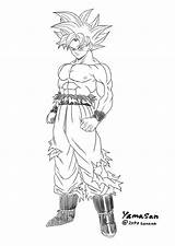 Goku Instinct Mastered Dbz Imprimer Dragonball Desenhos Saiyan Dibujo Mui Kamehameha Vegeta Gogeta Coloriages Pikachu Powa Celebres Preferes Mangas Mes sketch template