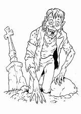 Zombie Coloring Pages sketch template