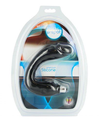 Trinity Vibes Realistic Vibrating Silicone P Spot Massager Ac195