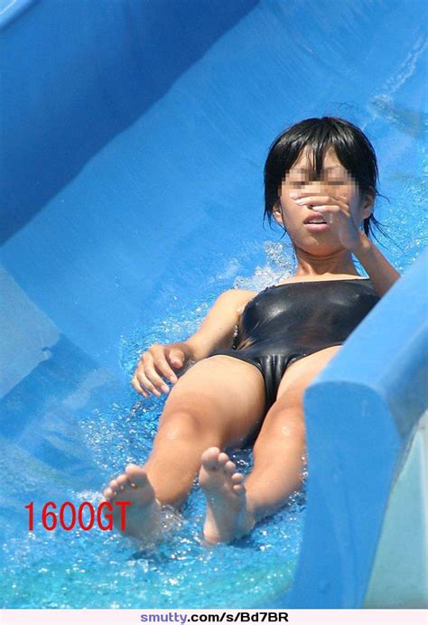 Asian At The Waterpark Cameltoe Pussy Pic