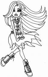 Monster High Coloring Pages Printable Stein Frankie Kids Halloween sketch template