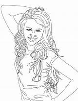 Coloring Montana Hannah Miley Cyrus Pages Kids Print Printable Color Greatest Smiling Disney Getcolorings sketch template