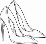 Shoes Supercoloring sketch template