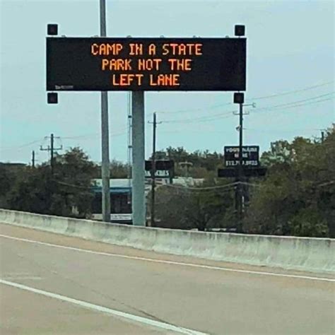these 25 witty highway road signs are so funny bouncy mustard