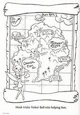 Neverland Cartography Drawn Crafts sketch template