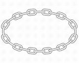 Chain Drawing Clipart Oval Links Clip Link Border Vector Getdrawings Circle Line Cliparts Fashion Frames Jewellery Transparent Frame Clipartmag Library sketch template