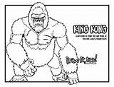 Kong King Skull Island Flash Coloring Gorilla Grodd Pages Drawing Donkey Printable Ape Drawittoo Drawings Color Getcolorings Draw Too Getdrawings sketch template