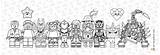 Lego Movie Printable Characters Coloring Pages Draw Drawing Printables Print Minifigures sketch template