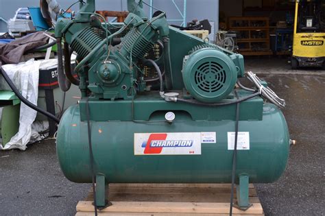 Used Champion 25hp 2 Stage 120 Gal Air Compressor – Coast Machinery Group