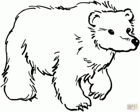 brown bear coloring page eric carle coloring home