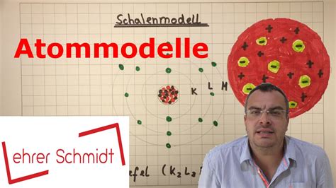 atommodelle rosinenkuchen kern huelle und schalenmodell