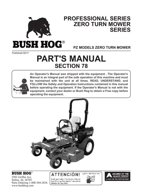 bush hog parts diagram wiring