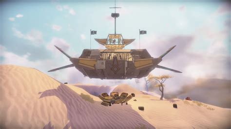 worlds adrift plans a launch event featuring a literal skyship